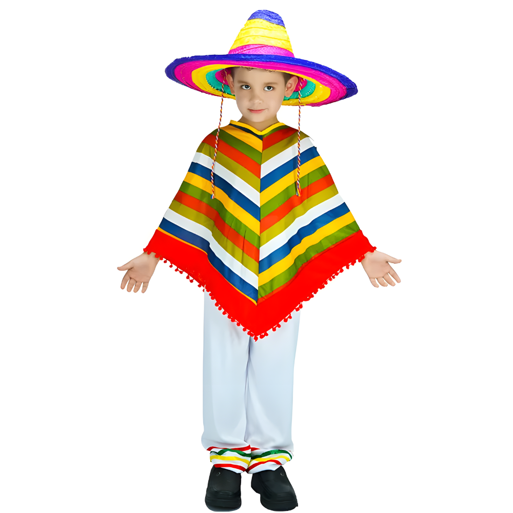 poncho-mexicain-enfant